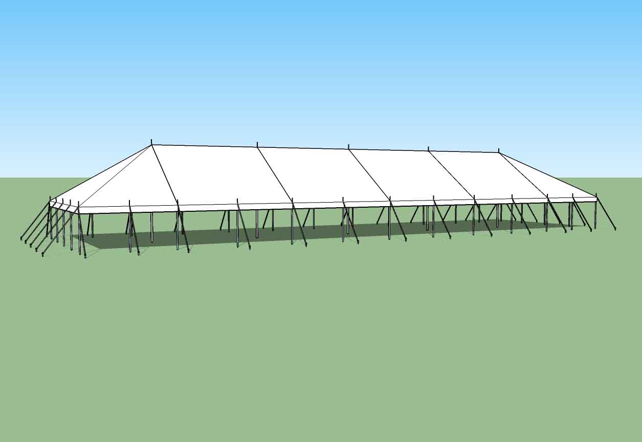 30x110 party tent